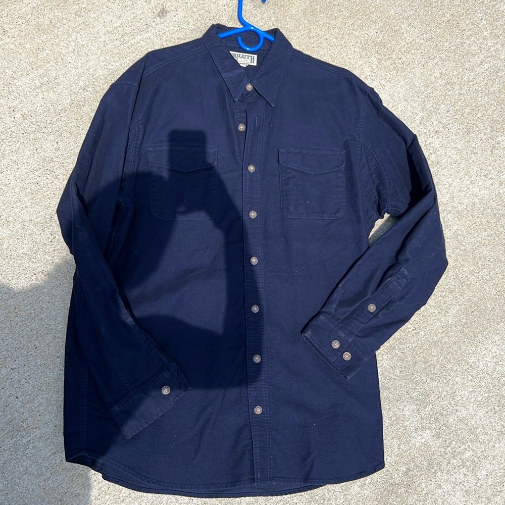 Duluth men’s button up navy